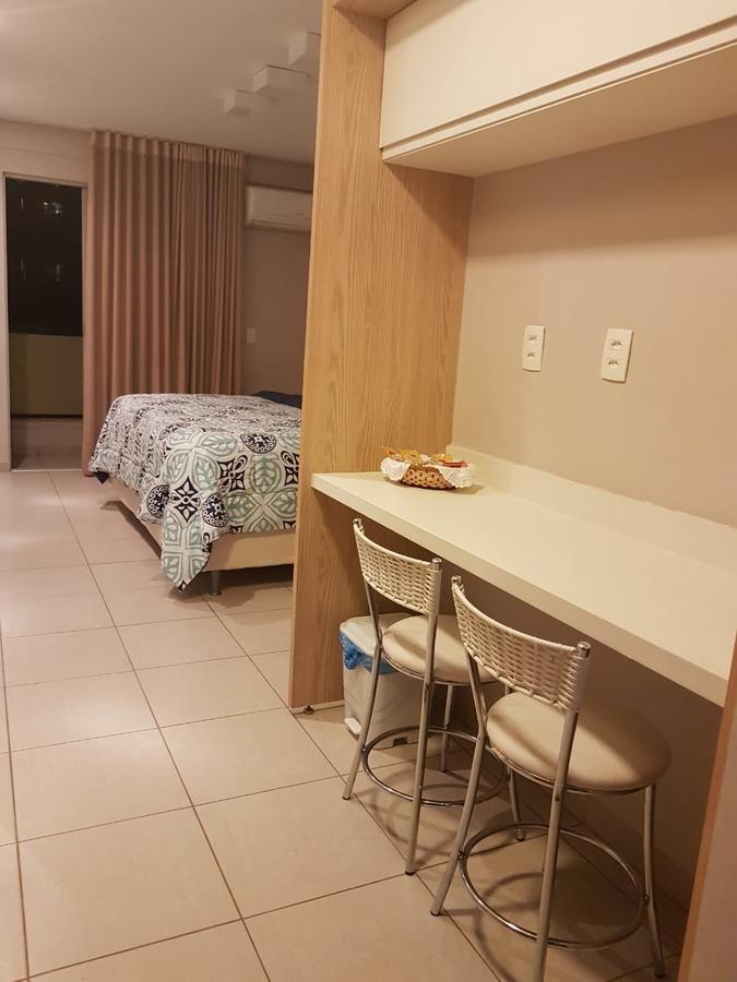 Charmoso Studio/Flat Mobiliado Para Temporada Goiania Bagian luar foto